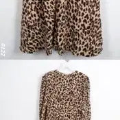 [BUNJANG] Leopard Print Premium One-Piece Dress / 34-1 cle 레오파드 프리미엄 원피스 빈티지킹