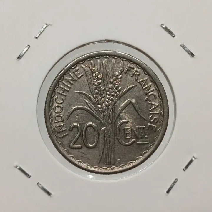 [BUNJANG] 1941 Indochina 20 Cents Coin / 1941 인도차이나 20센트 상태양호