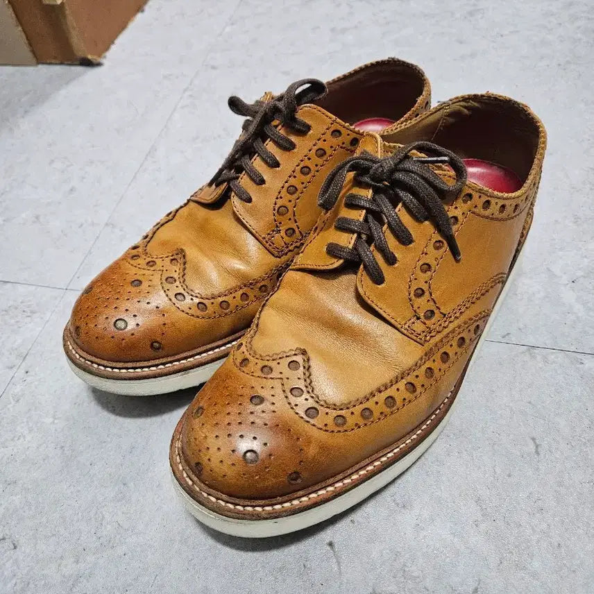 [BUNJANG] Grenson Arch Tan 260 Shoes / 그렌슨 아치 탄 260