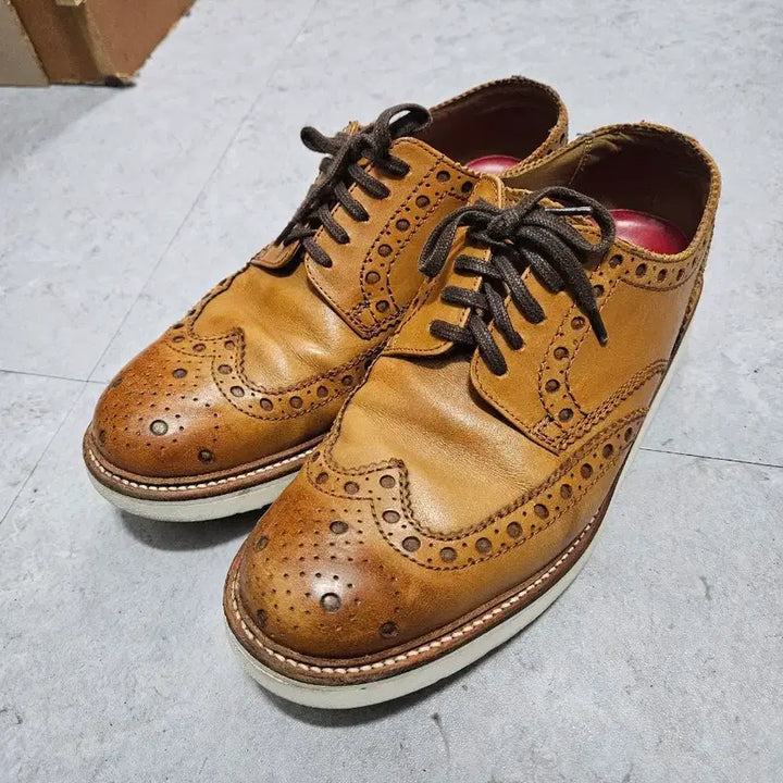 [BUNJANG] Grenson Arch Tan 260 Shoes / 그렌슨 아치 탄 260