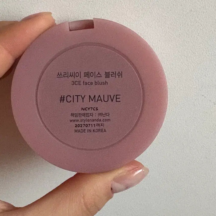[BUNJANG] 3CE CITI MAUVE Face Blush / 3CE 페이스 블러쉬 #CITI MAUVE