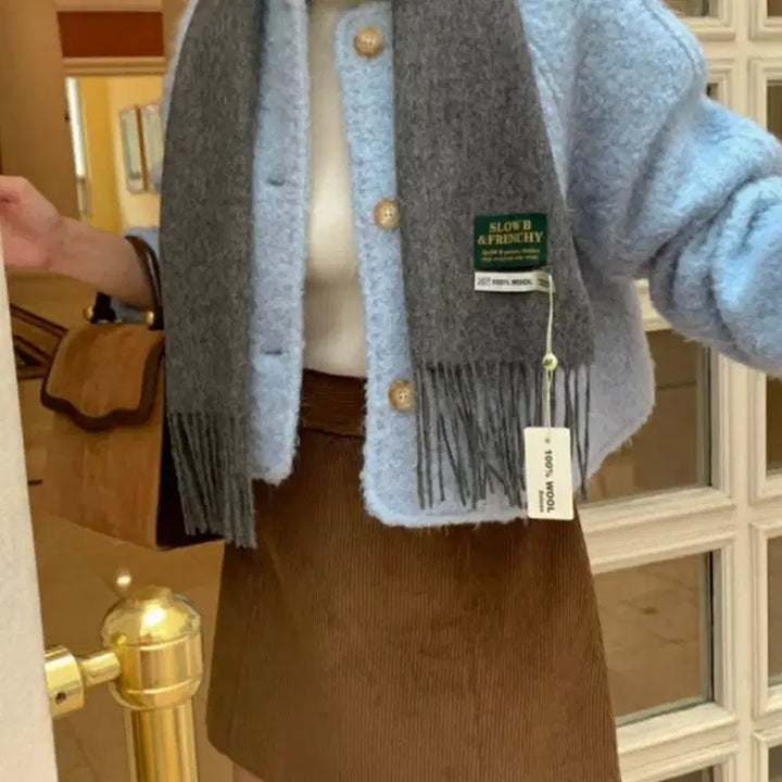 [BUNJANG] Slowbean Grandma Wool Jacket / (새상품)슬로우비 그랜마 울자켓