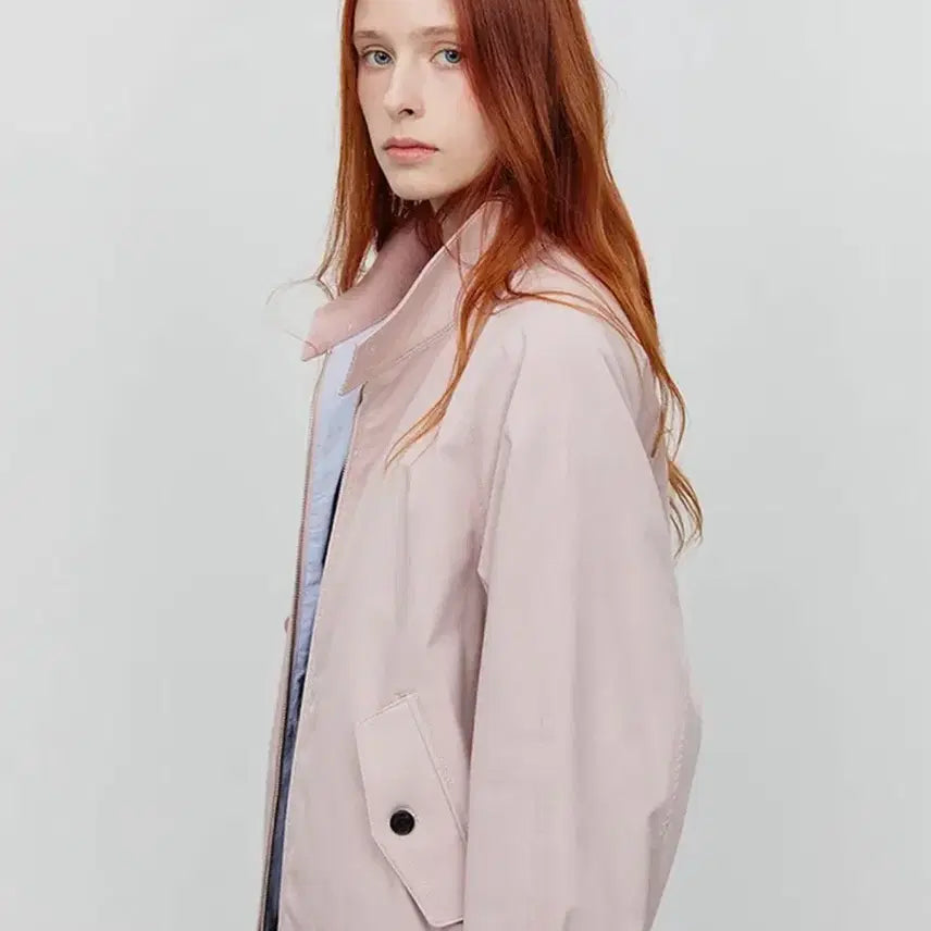 [BUNJANG] Dunst For Women Harrington Jacket Light Pink / 던스트 포 우먼 해링턴 자켓