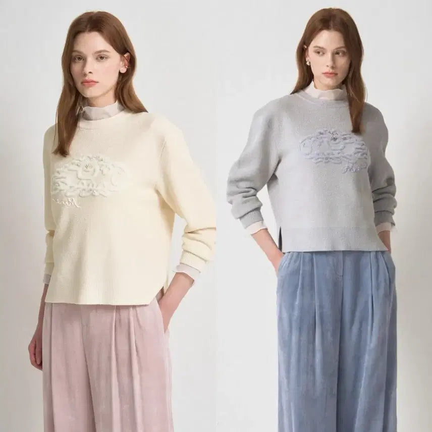 [BUNJANG] Mine Women's Sweater / (@땡처리)마인 여성 스웨터