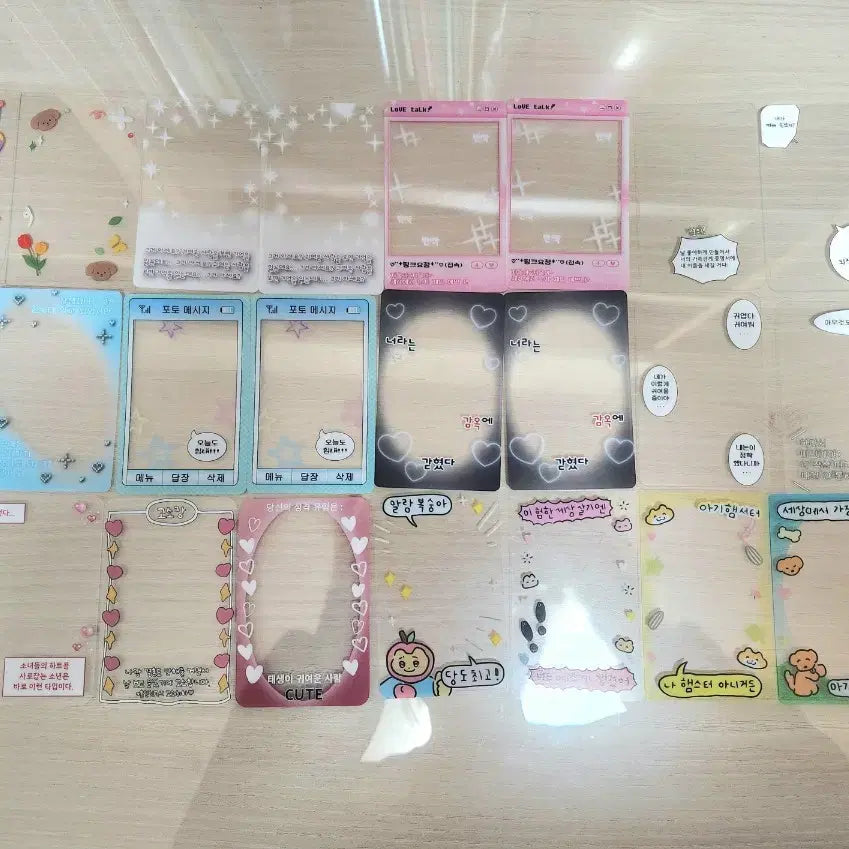 [BUNJANG] Photocard Frame / 투명 포카 프레임