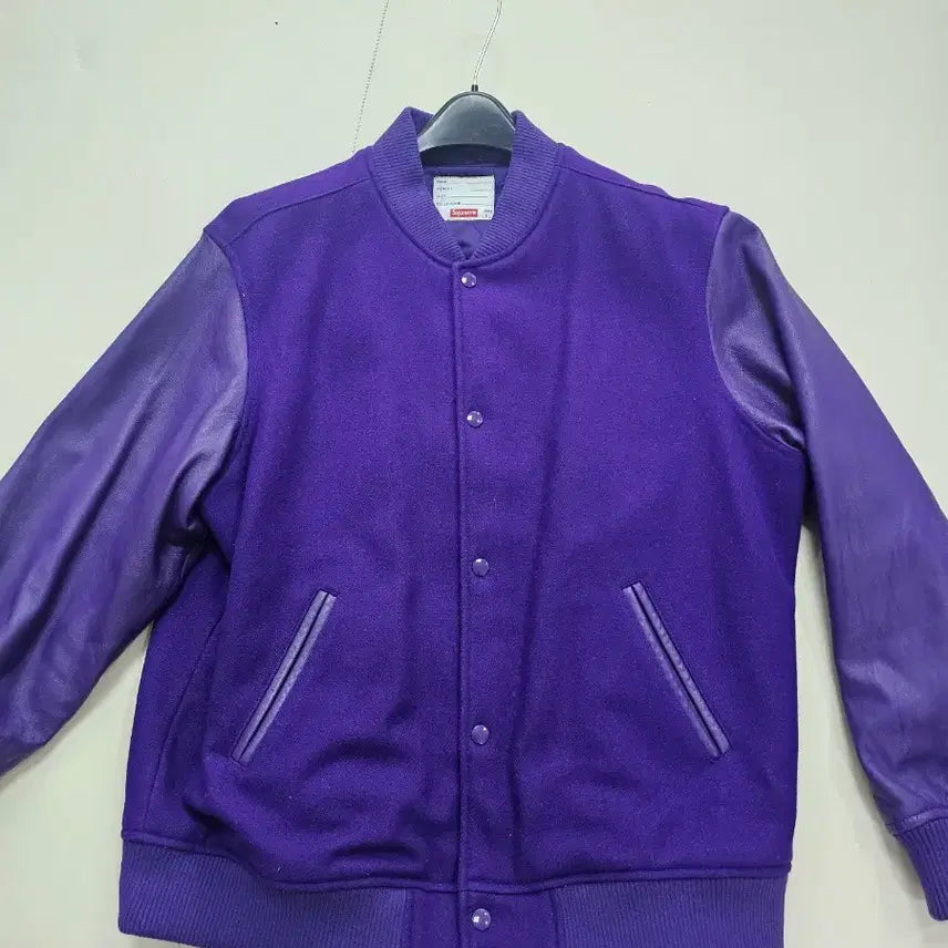 [BUNJANG] Supreme Motion Logo Varsity Jacket / 슈프림 모션로고 바시티 자켓