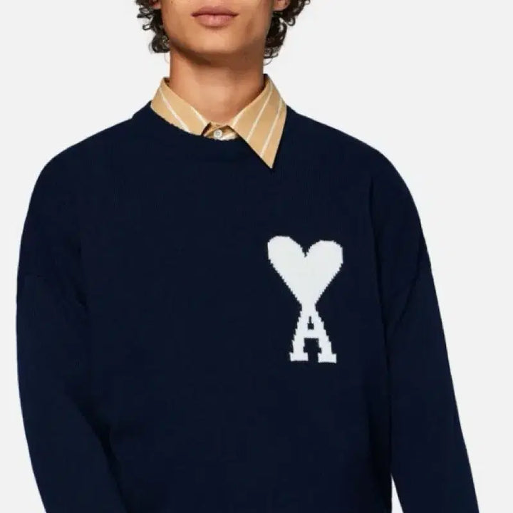 [BUNJANG] BTS Navy Knit / 아미 니트 네이비 판매합니다