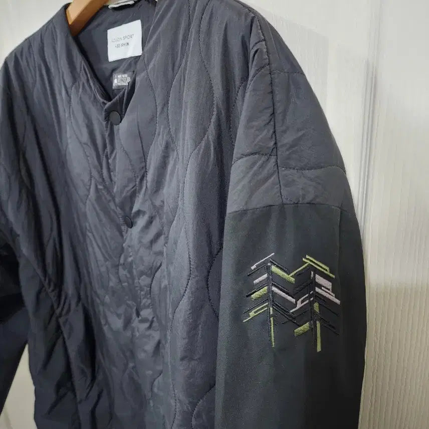 [BUNJANG] Kolon Sport Quilted Jacket Black / 코오롱 스포츠 퀼팅 자켓 블랙