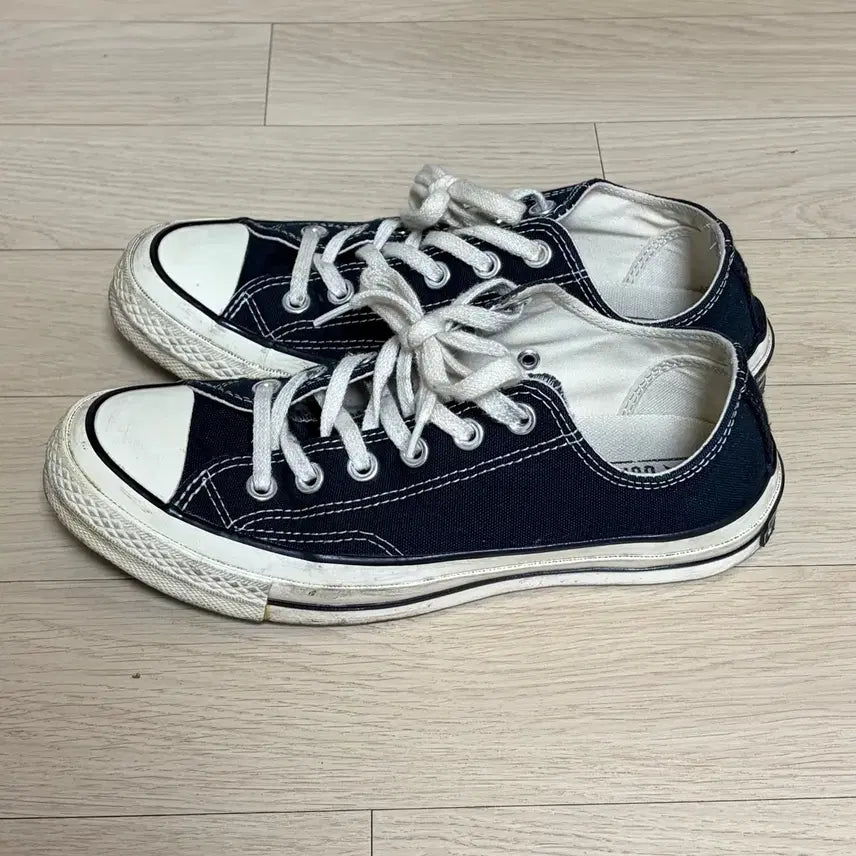 [BUNJANG] Converse Chuck 70s Black Canvas Shoes / 컨버스 척테일러 1970s 블랙 240