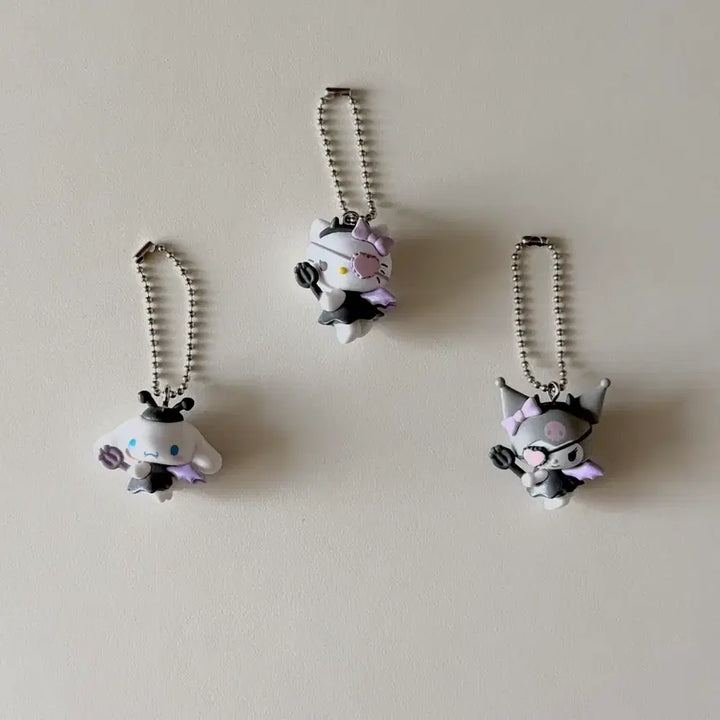 [BUNJANG] Sanrio Devil Swing Figure Set / 산리오 데빌 스윙 가챠 3종(헬로키티 쿠로미 시나모롤)