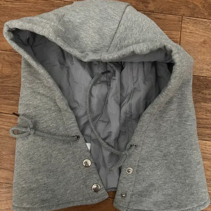 [BUNJANG] Inface Look Hood Hat Grey / 인페이스룩 후드 모자 그레이