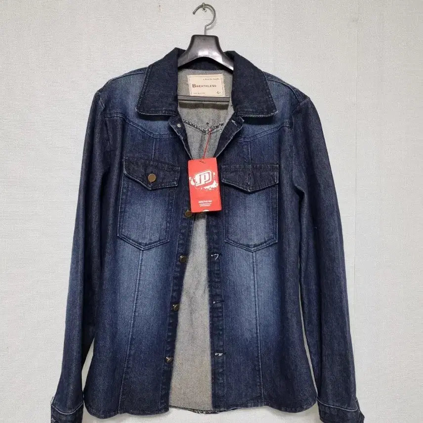 [BUNJANG] ENHYPEN BREATHLESS Denim Shirt / BREATHLESS 데님 셔츠 남방 95