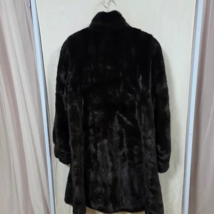 [BUNJANG] Mink Fur Coat (94-106-165) / 진도모피블랙그라마모피코트(94-106-165)