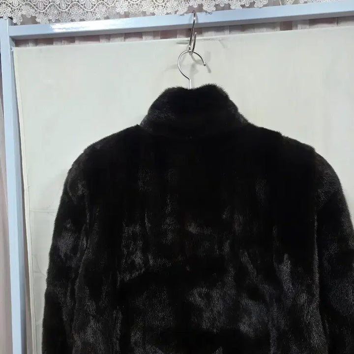 [BUNJANG] Mink Fur Coat (94-106-165) / 진도모피블랙그라마모피코트(94-106-165)