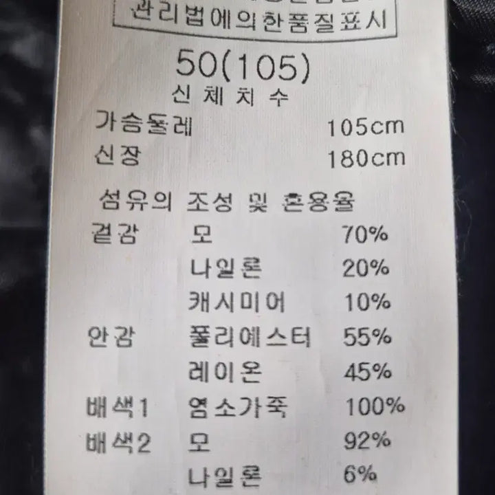 [BUNJANG] Solid Homme Pea Coat (Men) / 솔리드옴므  피코트(남성)