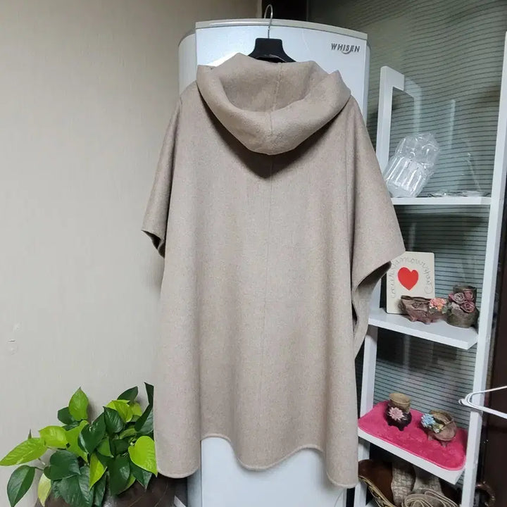 [BUNJANG] G Studio Wool Silk Cape Hood Coat / 지스튜디오울실크케이프후드코트