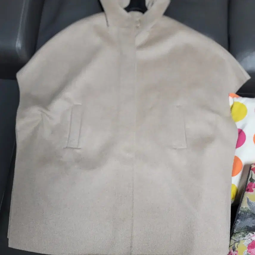 [BUNJANG] G Studio Wool Silk Cape Hood Coat / 지스튜디오울실크케이프후드코트