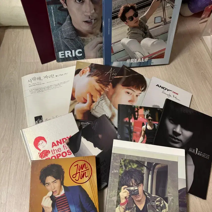 [BUNJANG] Shinhwa Junjin &amp; Andy Solo Album Bundle Set / 신화 솔로 앨범 판매(전진&amp;앤디)