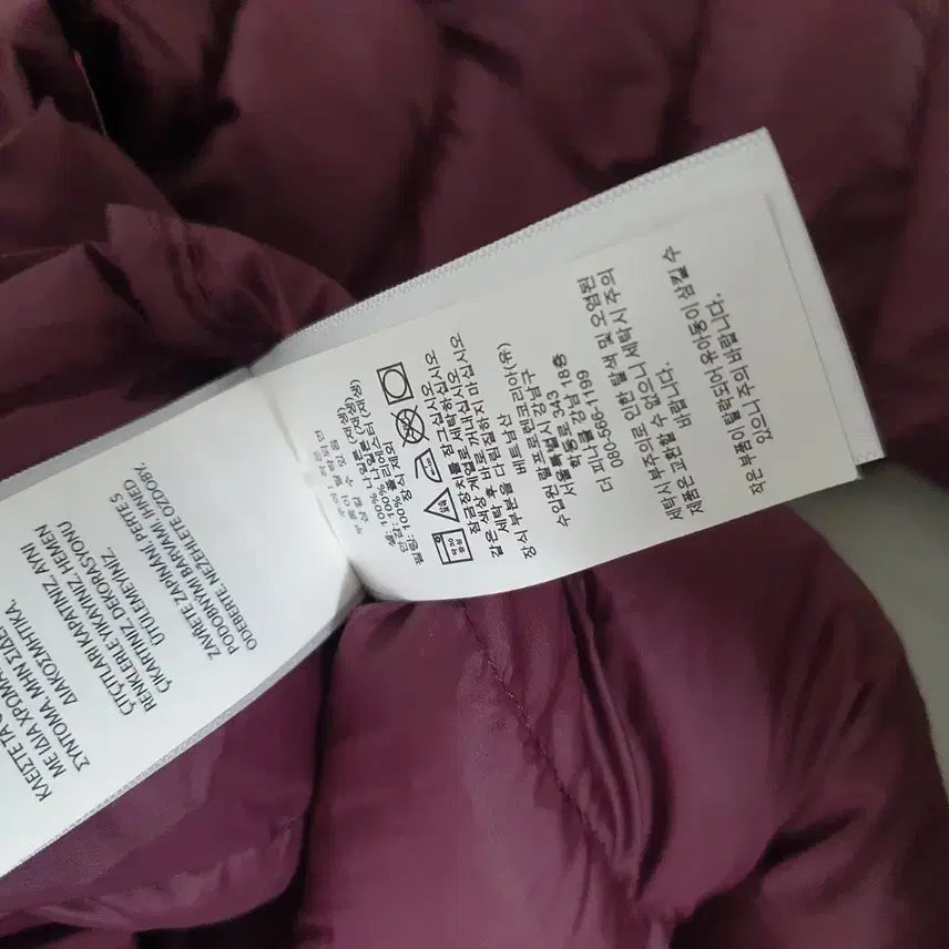 [BUNJANG] Polo Ralph Lauren Hooded Zip-Up Lightweight Padded Jacket / No.26021101 큐알 폴로 랄프로렌 후드집업 경량패딩 버건디