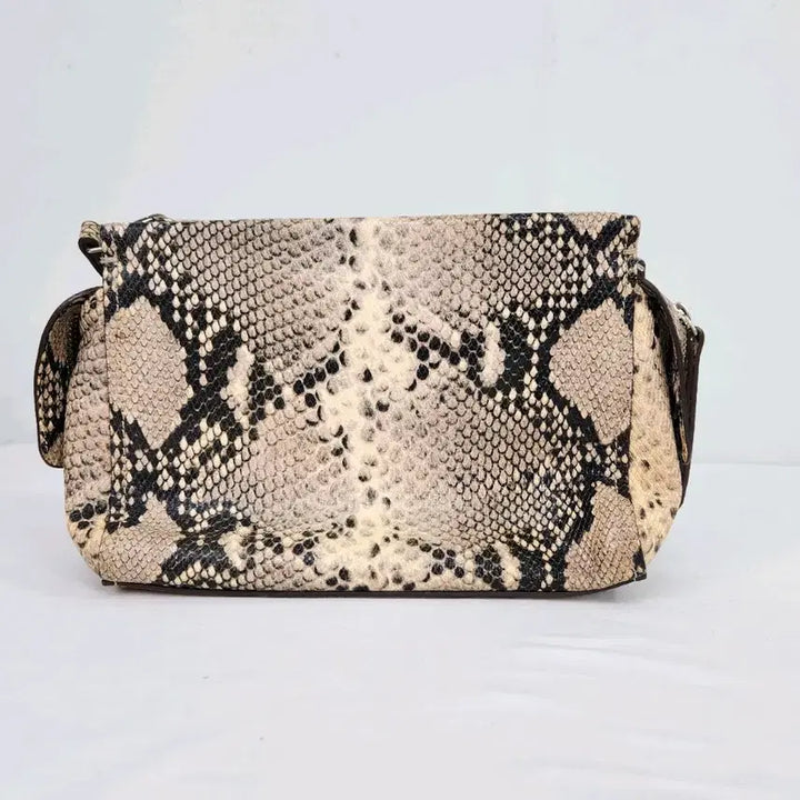 [BUNJANG] Massimo Dutti Snake Pattern Crossbody Bag / Massimo Dutti 뱀피 무늬 크로스백