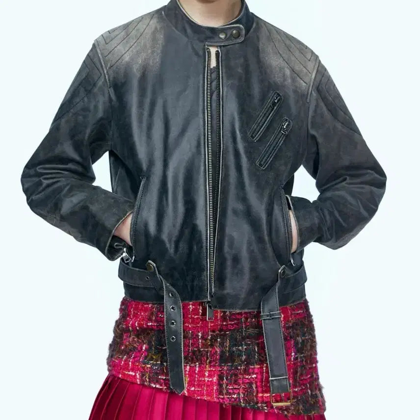 [BUNJANG] Andersson Bell Tweed Pleated Mini Skirt / 앤더슨벨 트위드 플리츠 스커트