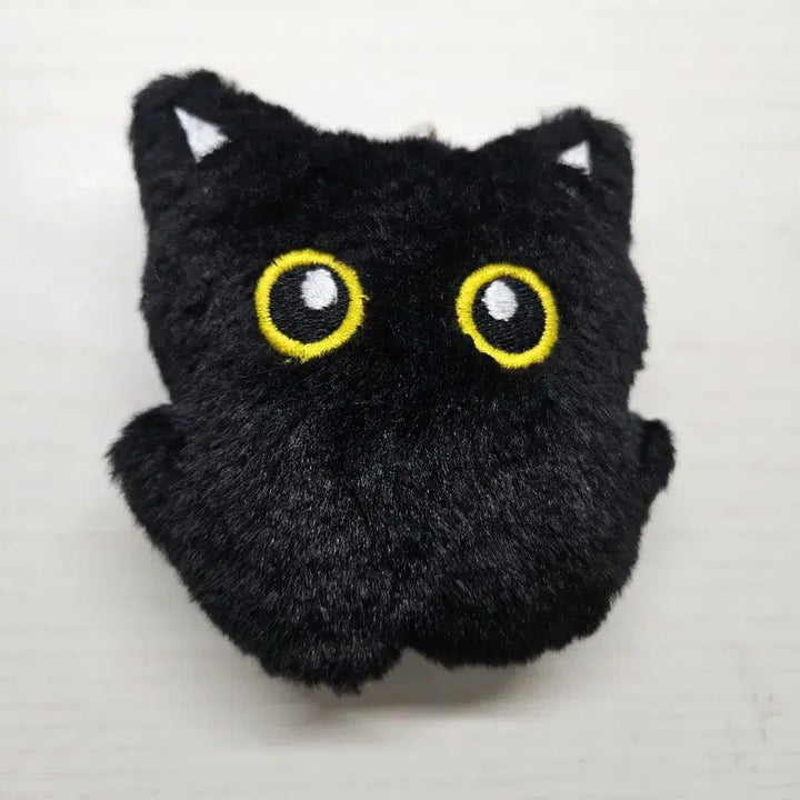 [BUNJANG] Black Cat Doll Keyring / 검은 고양이 인형 키링