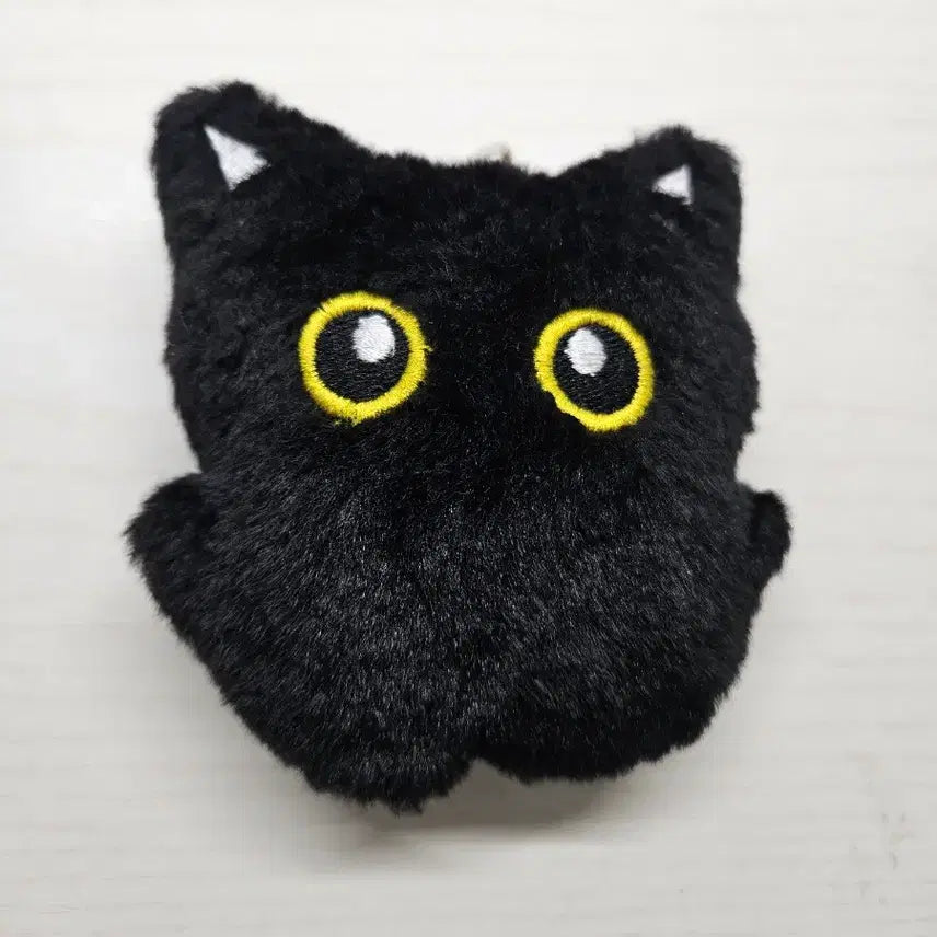 [BUNJANG] Black Cat Doll Keyring / 검은 고양이 인형 키링