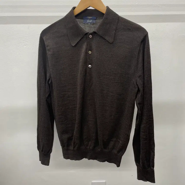 [BUNJANG] FRUI Cashmere Collar Knit M Size / FRUI 프루이 캐시미어 카라 니트 M사이즈