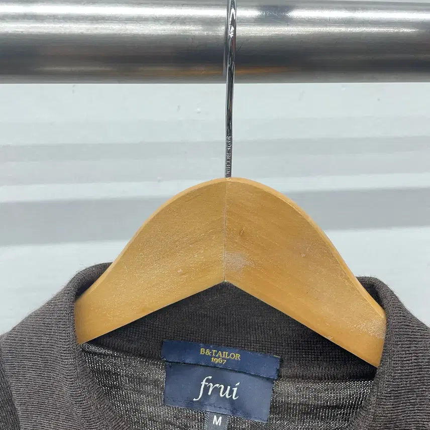 [BUNJANG] FRUI Cashmere Collar Knit M Size / FRUI 프루이 캐시미어 카라 니트 M사이즈