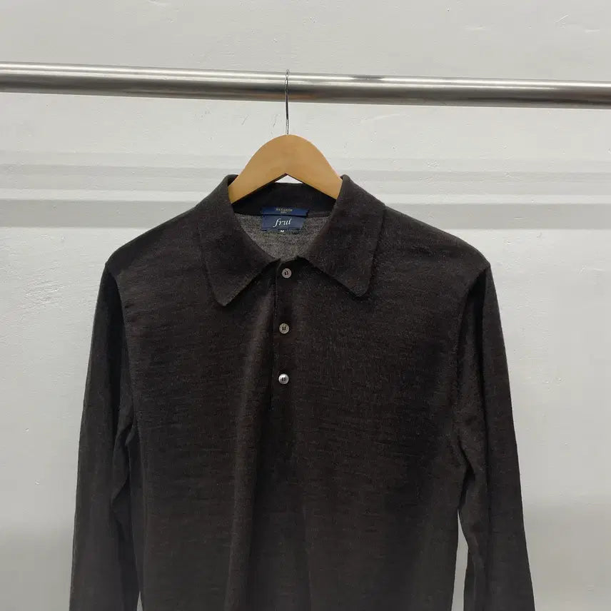 [BUNJANG] FRUI Cashmere Collar Knit M Size / FRUI 프루이 캐시미어 카라 니트 M사이즈