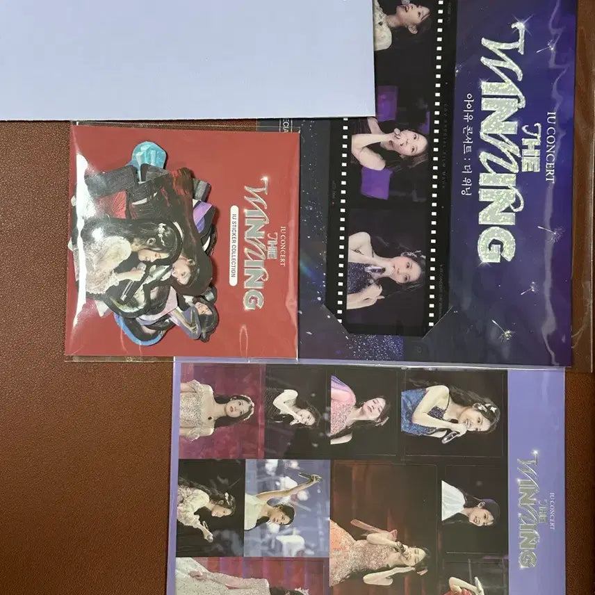 [BUNJANG] IU The Winning POB Set / 아이유 콘서트 영화 더위닝 특전 세트(스티커, TTT, 필름마크)