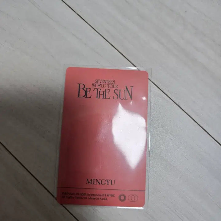 [SOLD OUT] 세븐틴 월드 투어 서울 Seoul dvd 비더썬 민규 포카