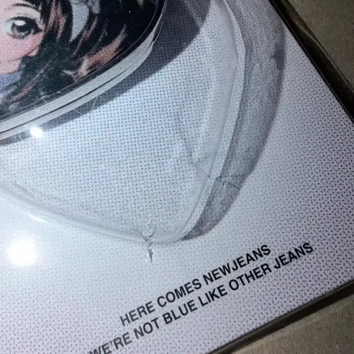 (정가이하) 뉴진스 겟업 팝업 혜인 거울 키링 미개봉 새상품