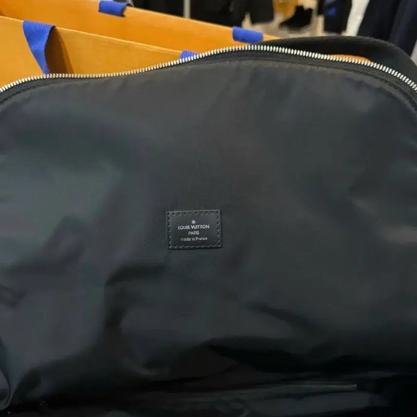 [BUNJANG] Louis Vuitton Graphite Bandouliere Coated Canvas Leather Keepall / [민트급] 루이비통 그라피트 밴드리에르 코팅 캔버스 레더 키폴