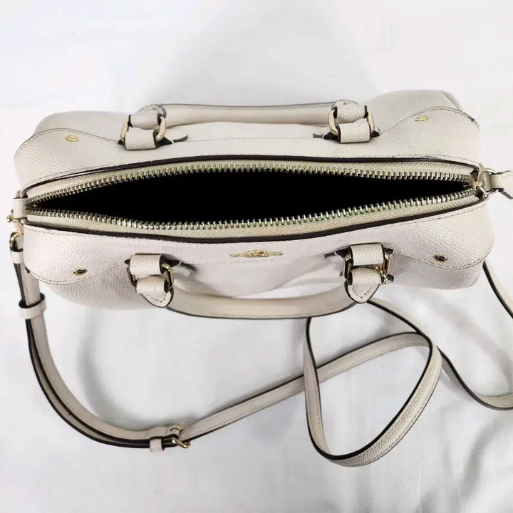 [BUNJANG] Coach Cream Color Tote Bag / 코치 크림컬러 토트백 가방
