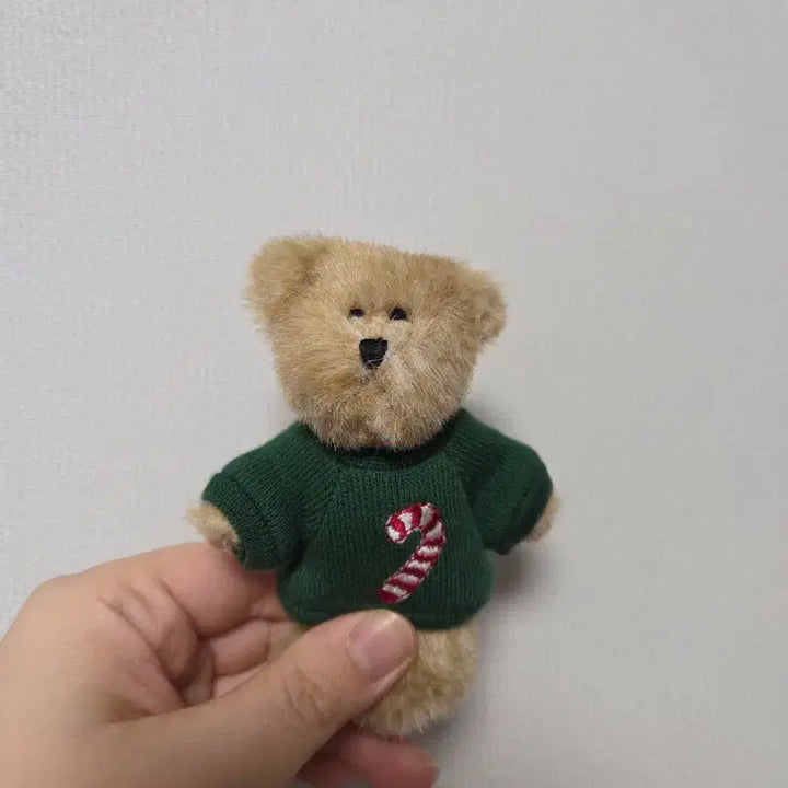 [BUNJANG] Boysbear Candy Cane T-shirt Doll / 보이즈베어 캔디케인 티셔츠 쪼꼬미