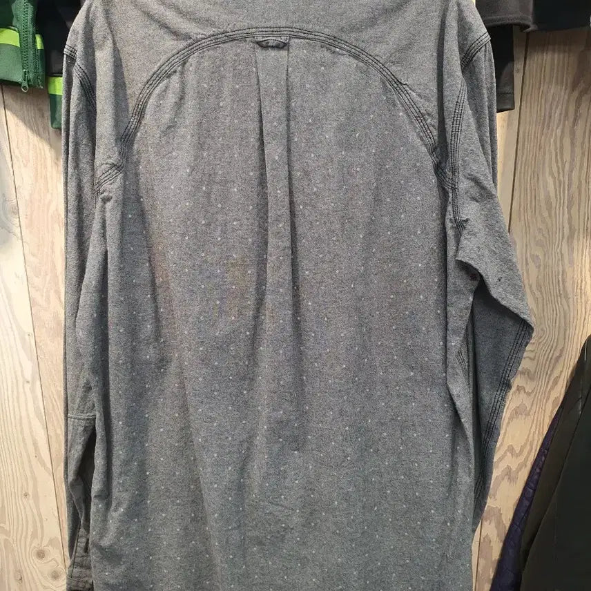 [BUNJANG] KANGOL Oxford Shirt Gray (L) / 캉골(KANGOL) NJC 옥스퍼드 셔츠 그레이 (L/100)