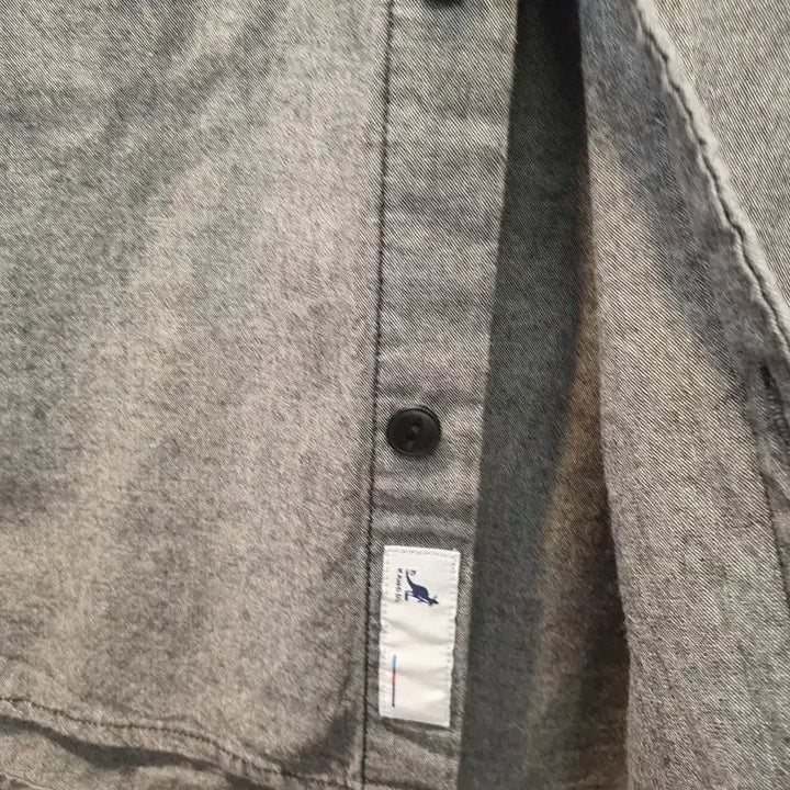 [BUNJANG] KANGOL Oxford Shirt Gray (L) / 캉골(KANGOL) NJC 옥스퍼드 셔츠 그레이 (L/100)