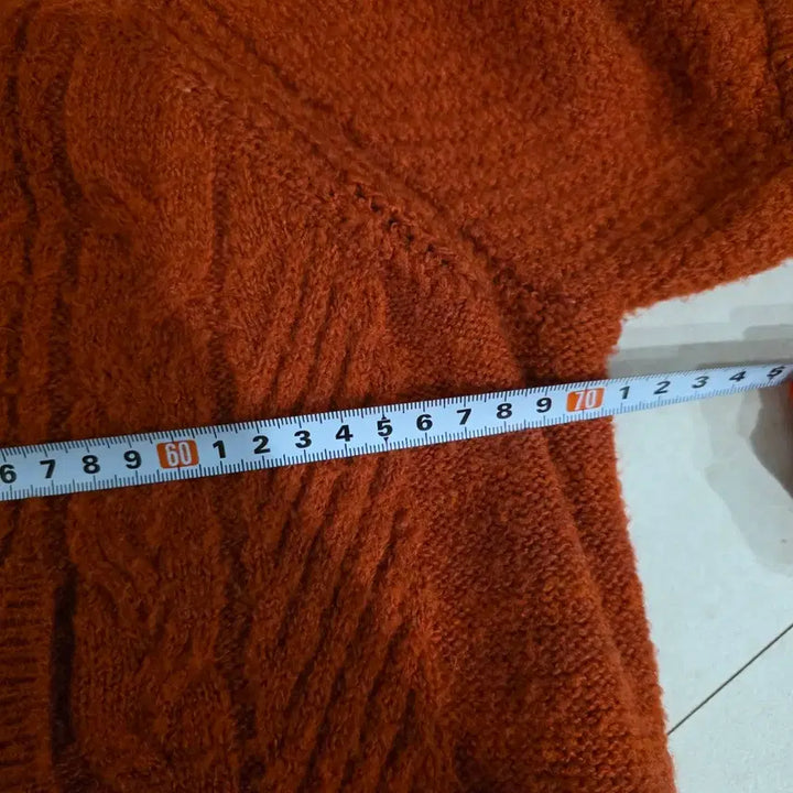 [BUNJANG] Thursday Island Cape Knit Hoodie M / 써스데이아일랜드 케이프 니트 후디 M