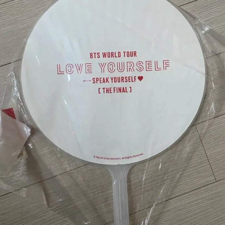 [BUNJANG] BTS Jimin Love Yourself Tour Fan / 럽유어셀프 투어머치 BTS 지민부채