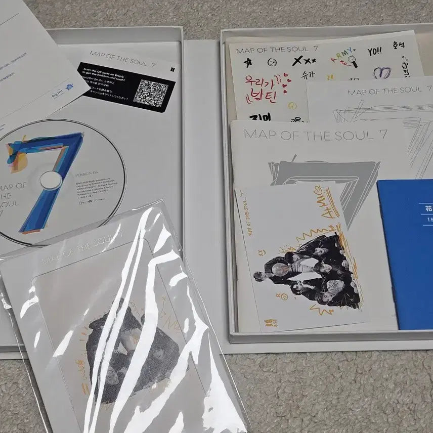 방탄소년단 MAP OF THE SOUL 7 버전4 + 위플리 특전