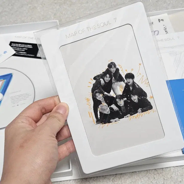 방탄소년단 MAP OF THE SOUL 7 버전4 + 위플리 특전