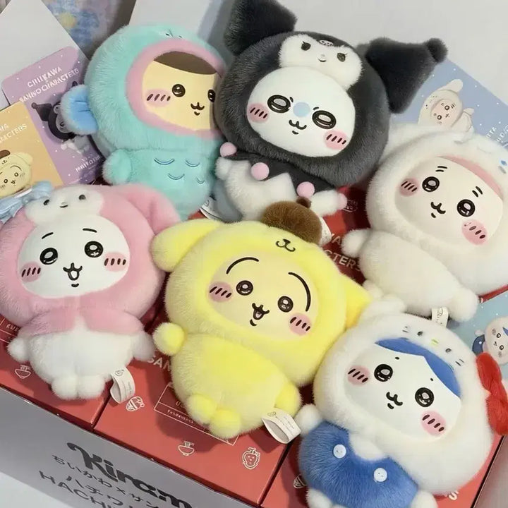 [BUNJANG] Sanrio Chiikawa Collaboration Keyring / 정품 현물 미개봉) 산리오 콜라보 먼작귀 키링 / 키라메코 치이키와