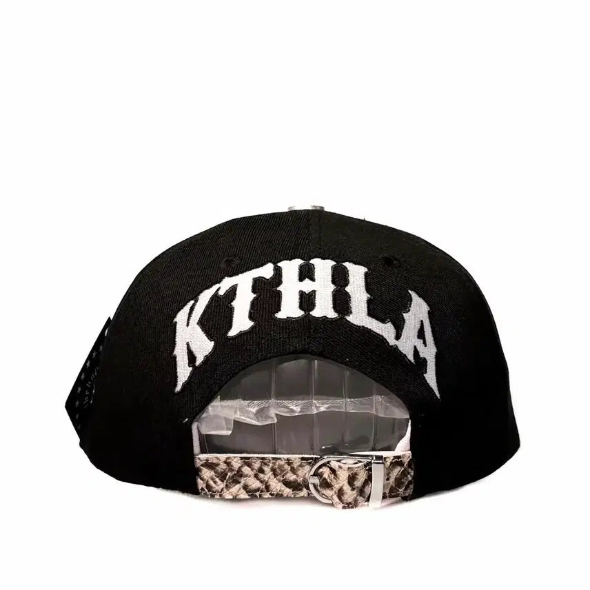 [BUNJANG] KILLTHEHYPE KTHLA LAnarchy Snapback / KILLTHEHYPE 킬더하입 KTHLA LAnarchy 뱀피 스냅백