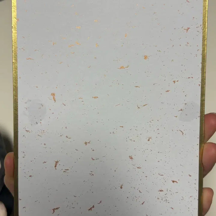 [BUNJANG] Attack on Titan Eren &amp; Levi Gold Foil Shikishi / 진격의거인 에렌 리바이 금박 색지