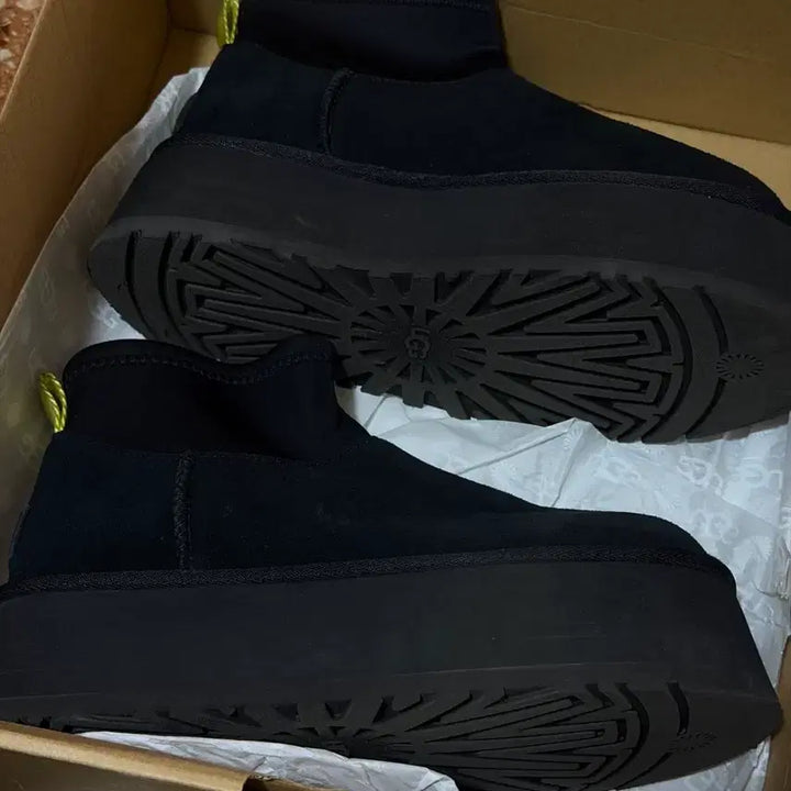 [BUNJANG] UGG Reversible Leg Warmer Platform Mini Boots (Classic Mini Dipper Puffer) / UGG 어그 리버시블 레그워머 플랫폼 미니부츠 (클래식 미니 디퍼 푸퍼)