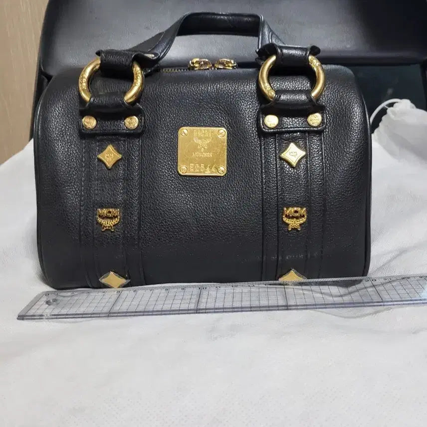 [BUNJANG] MCM Black Shoulder Tote Bag / MCM 블랙 숄더백 토트백 가방 성주택