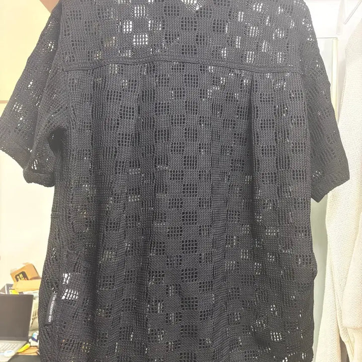 [BUNJANG] Andersson Bell Knit Cardigan (Black) - XL / 앤더슨벨 반팔 니트가디건 xl