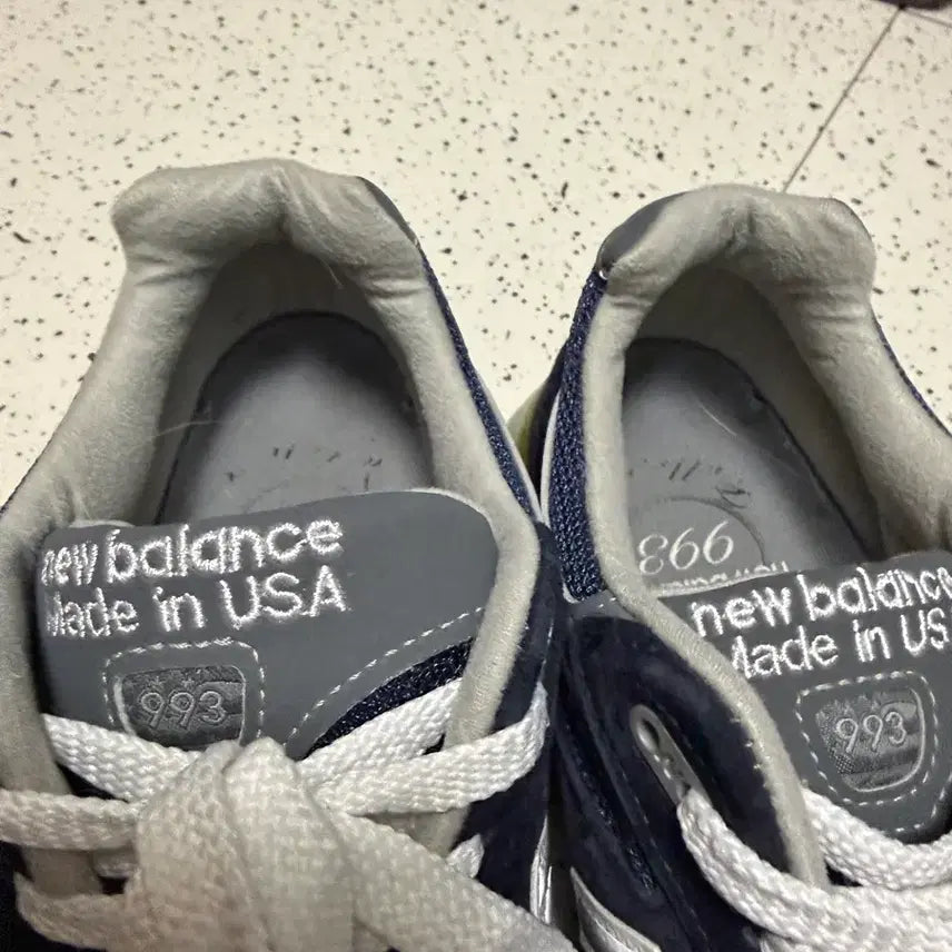 [BUNJANG] New Balance 993 Navy 250 Size / 뉴발란스 993 네이비 250사이즈