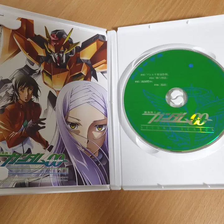 [BUNJANG] Gundam 00 Second Season DVD Vol. 2 / (희귀 소장품/일본판 정품)DVD기동전사건담 더블오 세컨드시즌2